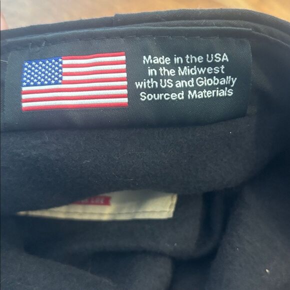 NWT Nee Moosejaw Charcoal Red Stormy Kramer Sidekick Billed Cap Hat Size 7 1/8 - Picture 9 of 9